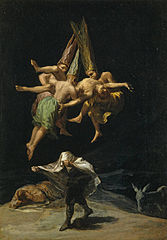 Witches' Flight by Francisco Goya