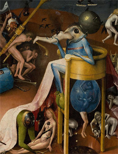 Detail from The Garden of Earthly Delights by   Hieronymus Bosch